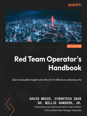 cover image of Red Team Operator's Handbook